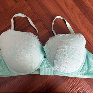 Torrid Mint Lace Underwire Bra